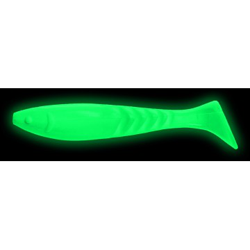 Виброхвост Helios Slash 2,64''/6,7 см, цвет Phosphorus 10 шт HS-19-041 , 